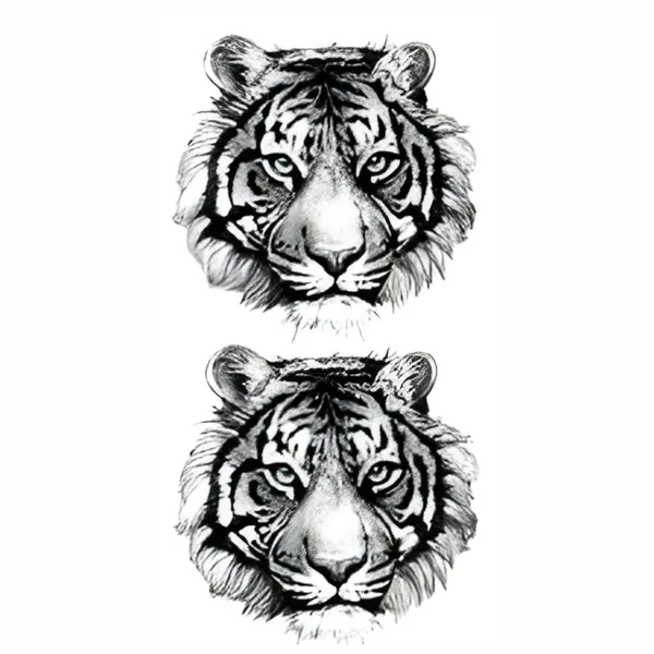 Tiger_Face_Temporary_Tattoo_pack_of_2