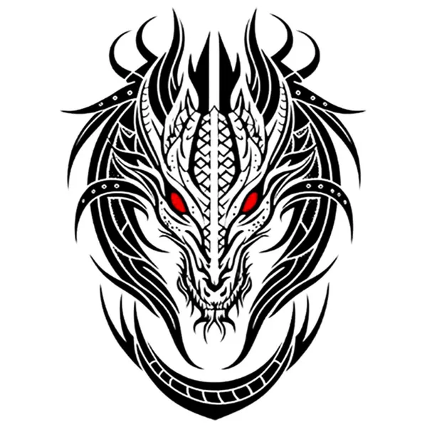 Trible_Dragon_Large_Temporary_Tattoo_pack_of_2