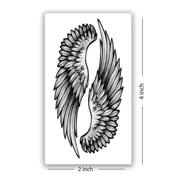 Two_Wings_Design_Temporary_Tattoo_