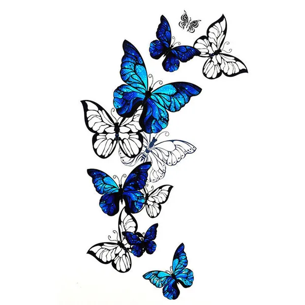 Wrist_Arm_Hand_Butterfly_Design_Temporary_Tattoo_pack_of_2