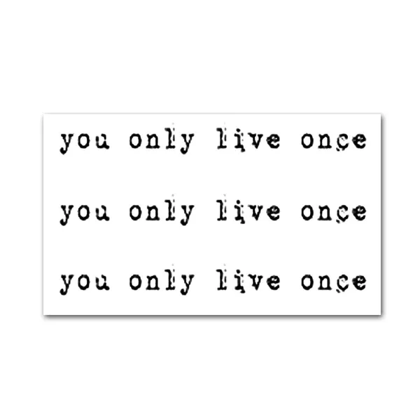 You_Only_Live_Once_Design_Temporary_Tattoos_pack_Of_2