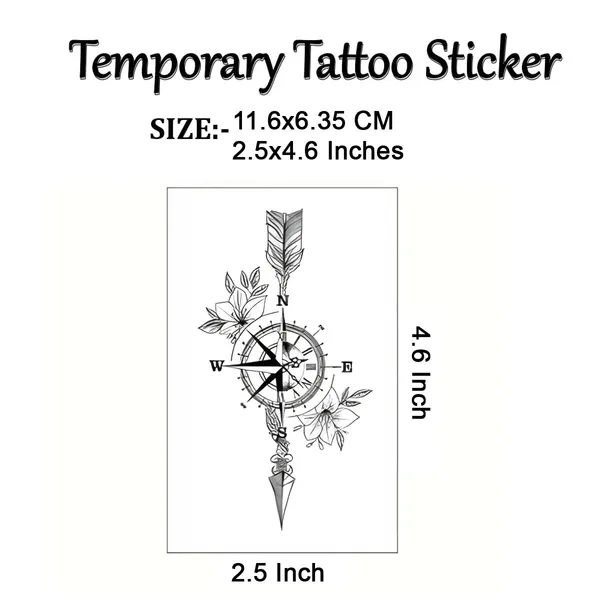 with_Flower_Temporary_Tattoo_PACK_OF_2_