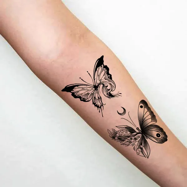 with_Two_Butterfly_Flower_Temporary_Tattoo__pack_of_2