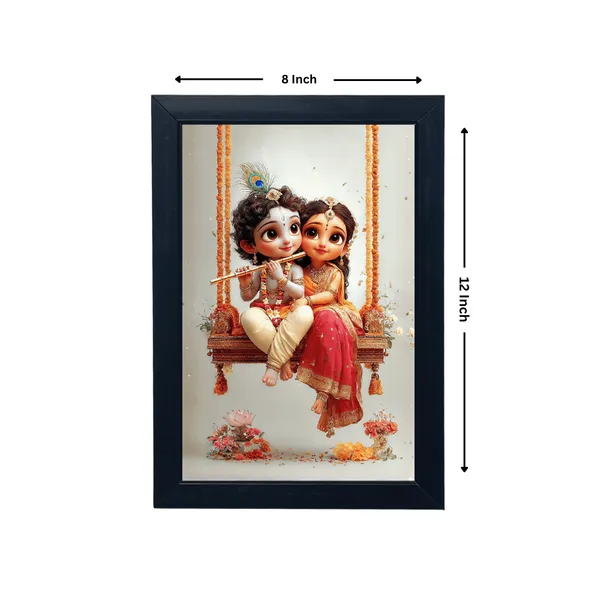 Black_Premium_Radhakrishna's_Wall_Hanging_Photo_Frame_For_Home_Decor