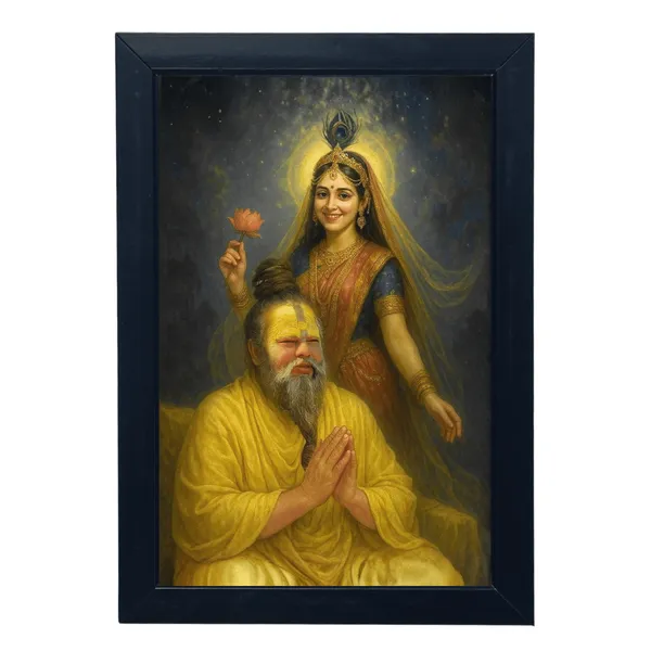 Black_Premium_Shree_Radha_Rani_Wall_Hanging_Photo_Frame_For_Home_Decor