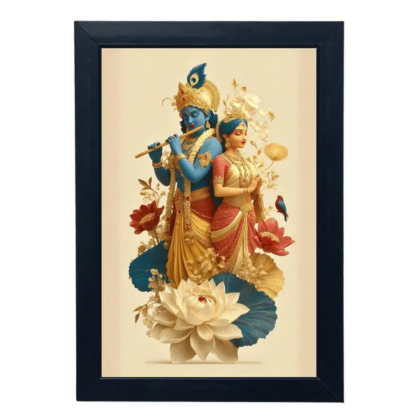 Black_Premium_Radhakrishna's_Wall_Hanging_Photo_Frame_For_Home_Decor