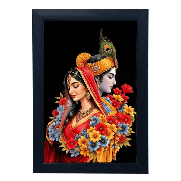Black_Premium_Radhakrishna's_Wall_Hanging_Photo_Frame_For_Home_Decor