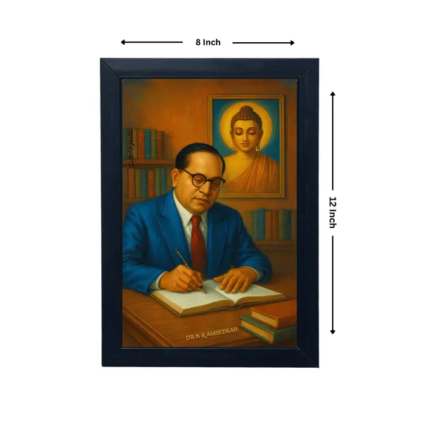 Black_Premium_Dr.B.R_Ambedkar's_Wall_Hanging_Photo_Frame_For_Home_Decor