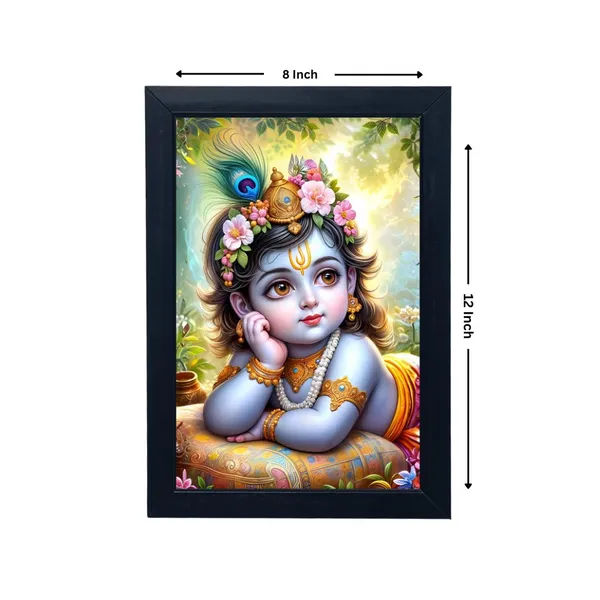 Black_Premium_Shree_Baal_Krishna_Ji_Wall_Hanging_Photo_Frame_For_Home_Decor