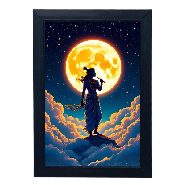 Black_Premium_Shree_Krishna_Wall_Hanging_Photo_Frame_For_Home_Decor