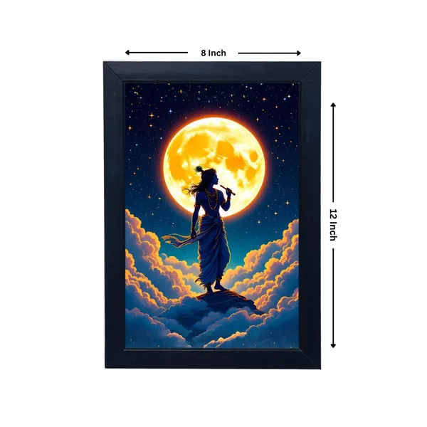 Black_Premium_Shree_Krishna_Wall_Hanging_Photo_Frame_For_Home_Decor