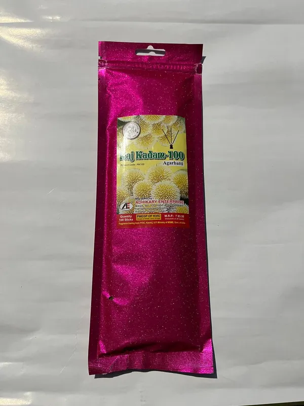 Pink_Kadamba_Flower_Extract_Raj_Kadam_Incense_Stick_Pack_Of__4