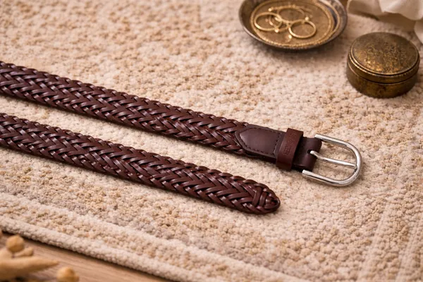 Aria_New_Braided_Genuine_Leather_Belt