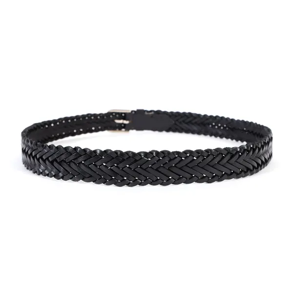 Aria_New_Braided_Genuine_Leather_Belt