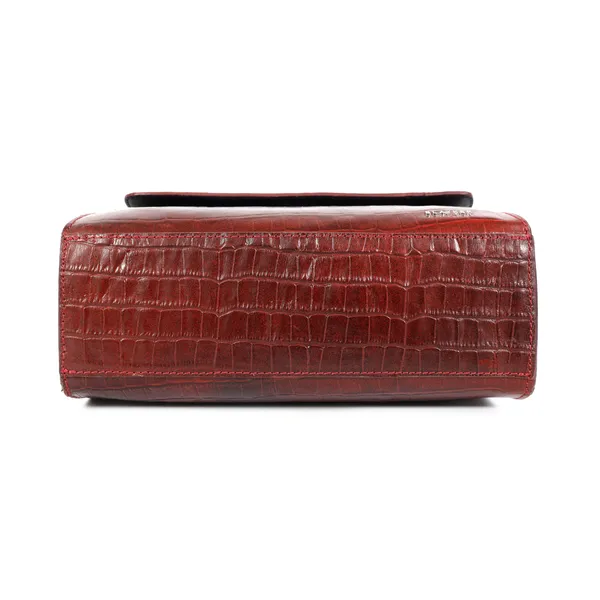 Ace_Croco_Textured_Genuine_Leather_Structured_Satchel_For_Women