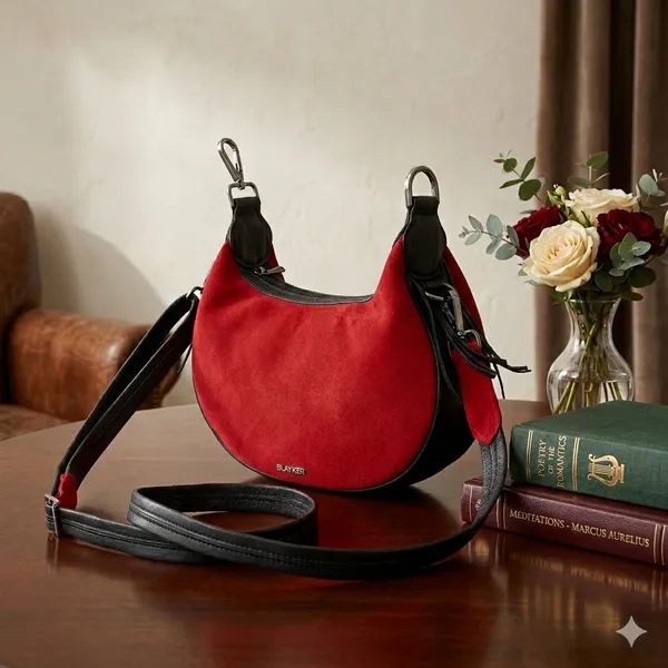 Roho_Retro_Suede_Genuine_Leather_Hobo_Bag_With_Adjustable_Strap_For_Women