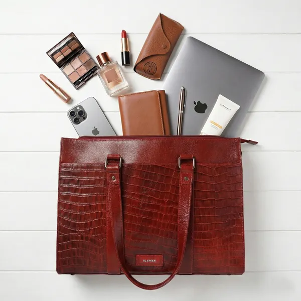 Mila_Textured_Genuine_Leather_Laptop_Hand_Bag_For_Women