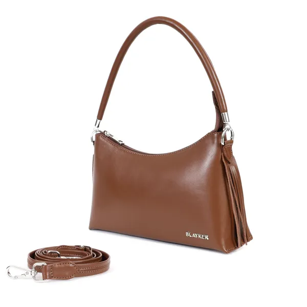 Eva_Plain_Genuine_Leather_Baguette_For_Women