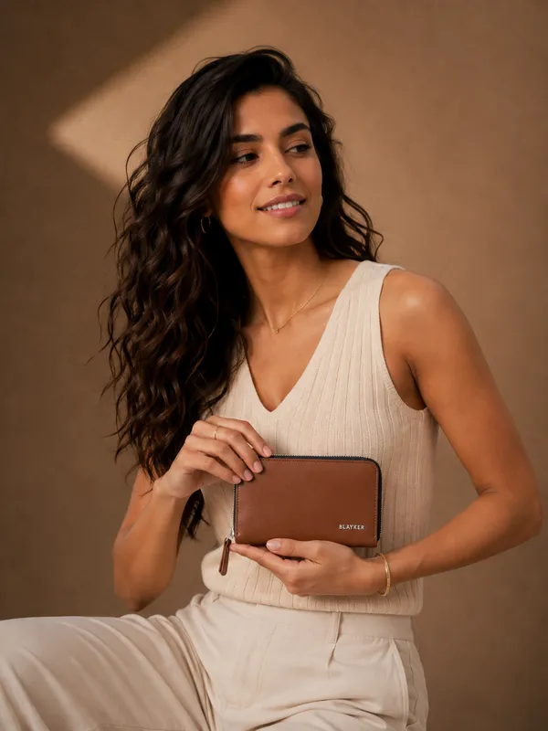 Nyra_Genuine_Leather_Zip_Around_Wallet_For_Women