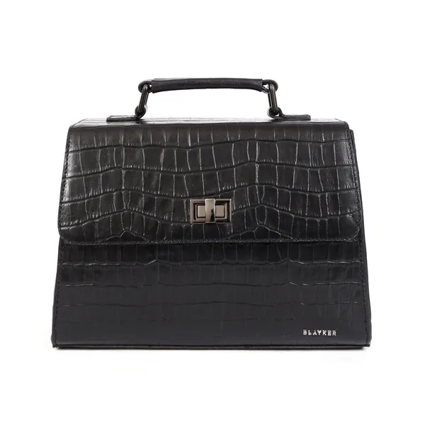 Ace_Croco_Textured_Genuine_Leather_Structured_Satchel_For_Women