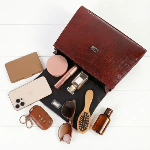 Ace_Croco_Textured_Genuine_Leather_Structured_Satchel_For_Women