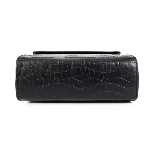 Ace_Croco_Textured_Genuine_Leather_Structured_Satchel_For_Women