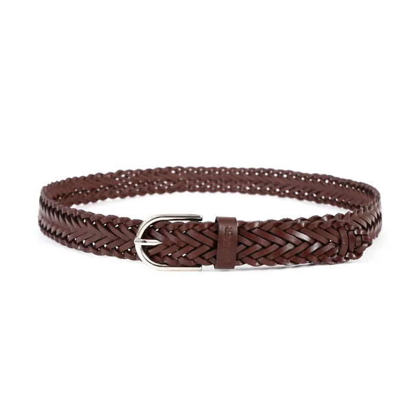 Aria_New_Braided_Genuine_Leather_Belt