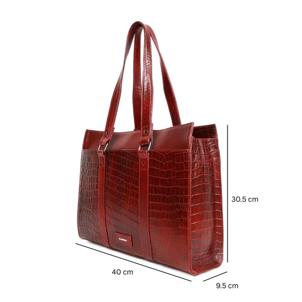 Mila_Textured_Genuine_Leather_Laptop_Hand_Bag_For_Women