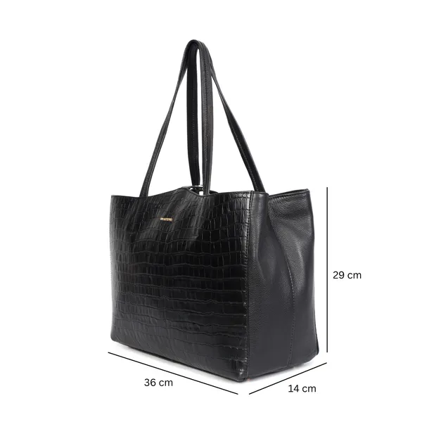 Elan_Elegance_Textured_Genuine_Leather_Shopper_Bag_For_Women