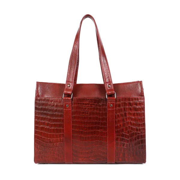 Mila_Textured_Genuine_Leather_Laptop_Hand_Bag_For_Women