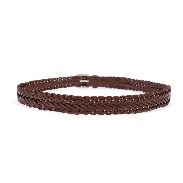 Aria_New_Braided_Genuine_Leather_Belt