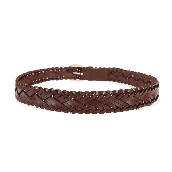 Sera_Braided_Genuine_Leather_Belt