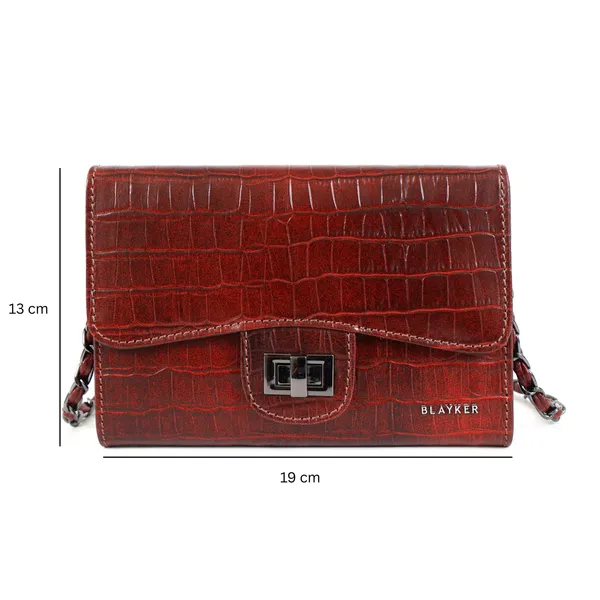 Noah_Textured_Genuine_Leather_Sling_Bag_With_Chain_For_Women