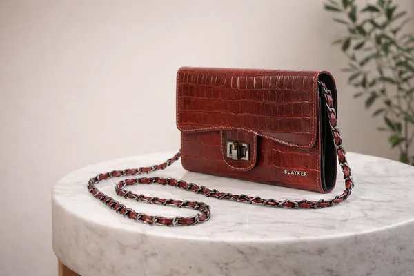 Noah_Textured_Genuine_Leather_Sling_Bag_With_Chain_For_Women
