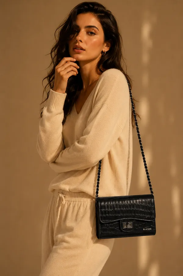 Noah_Textured_Genuine_Leather_Sling_Bag_With_Chain_For_Women