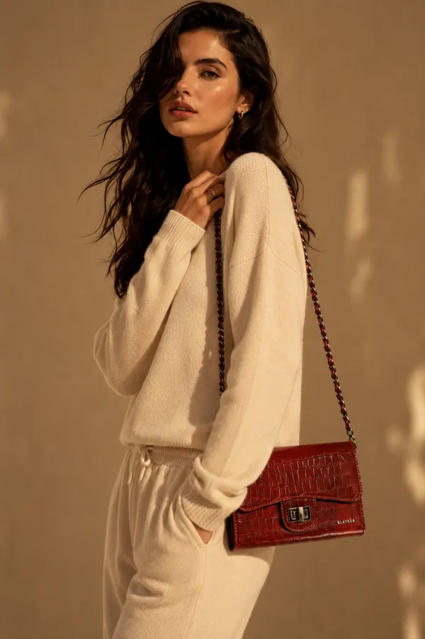 Noah_Textured_Genuine_Leather_Sling_Bag_With_Chain_For_Women