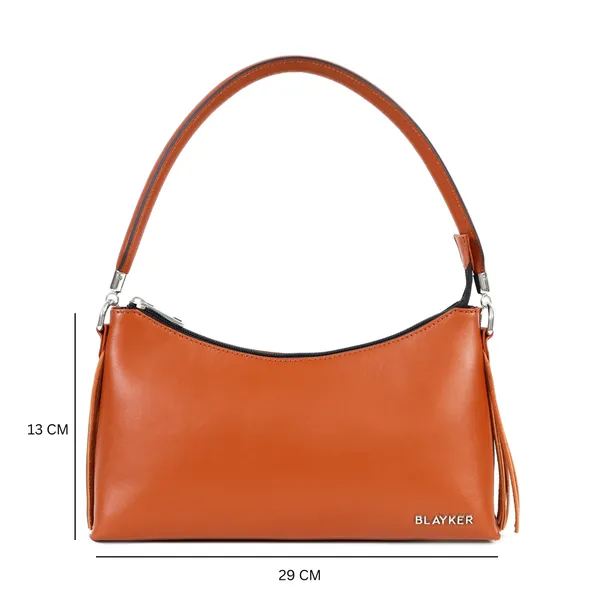 Eva_Plain_Genuine_Leather_Baguette_For_Women