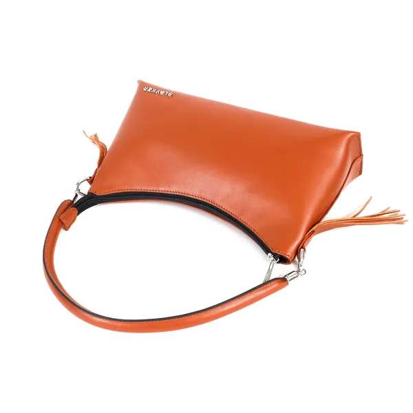 Eva_Plain_Genuine_Leather_Baguette_For_Women