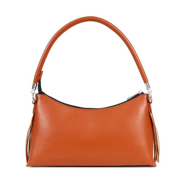 Eva_Plain_Genuine_Leather_Baguette_For_Women