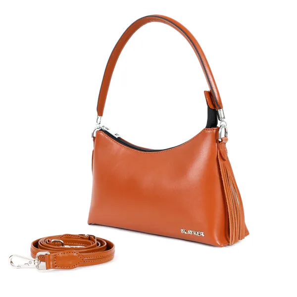 Eva_Plain_Genuine_Leather_Baguette_For_Women
