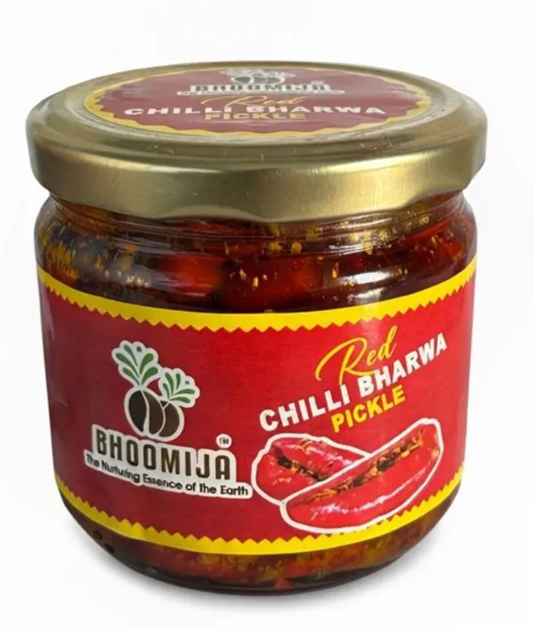 Bhoomija_Home_Made_Red_Bharwa_Chilli_Pickle_-_Stuffed_Red_Chili_Pickle_250G_(Pack_Of_2)