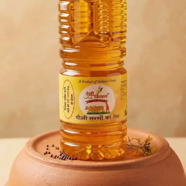 Shudh_Desi_Kisan_Kacchi_Ghani_Pure_Yellow_Mustard_Oil_(Pack_Of_2)