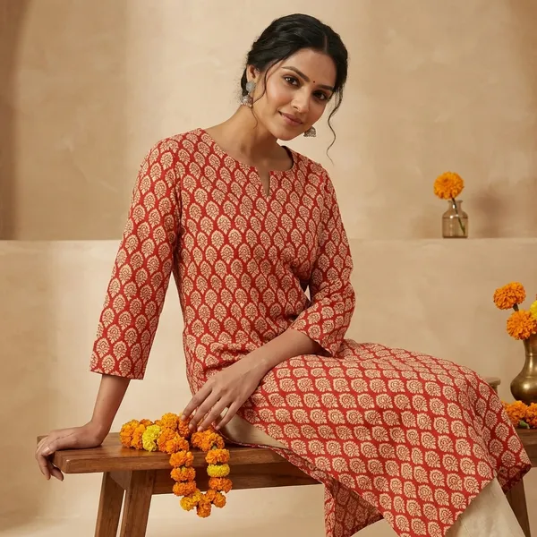 Multicolor_Premium_Cotton_Printed_Kurti_Set_For_Women_(Pack_Of_2)