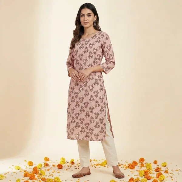 Multicolor_Premium_Cotton_Printed_Kurti_Set_For_Women_(Pack_Of_2)