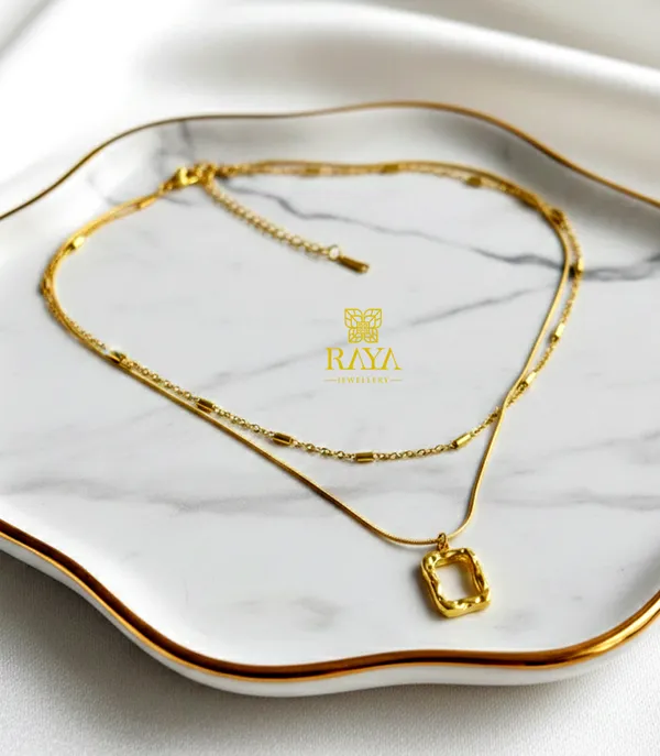 Clara_Coresquare_Double_Layered_Necklace