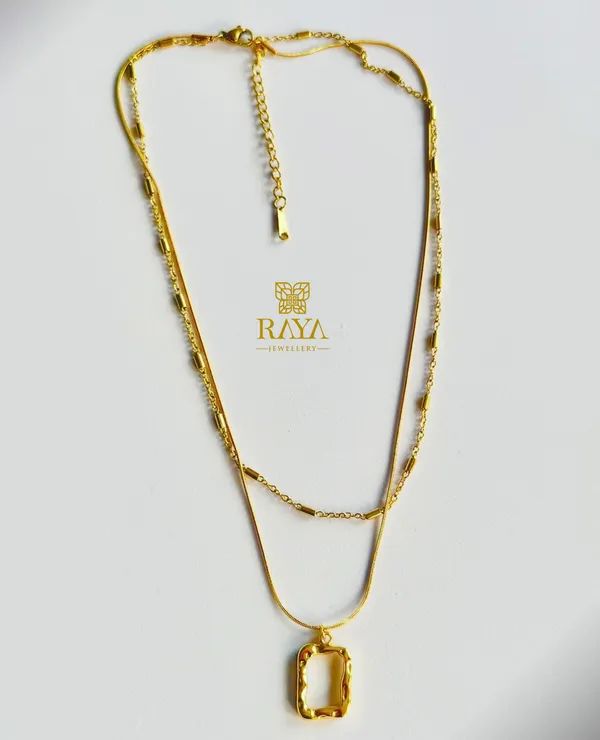 Clara_Coresquare_Double_Layered_Necklace