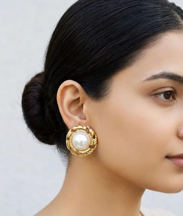 Paloma_Pearl_18kt_Gold_Plated_Round_Stud_Earrings