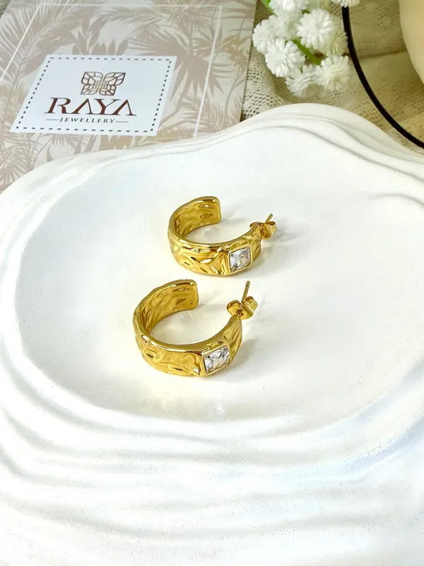 Sarah_Square_Cut_Zircon_Eched_Luxe_Hoop_Earrings