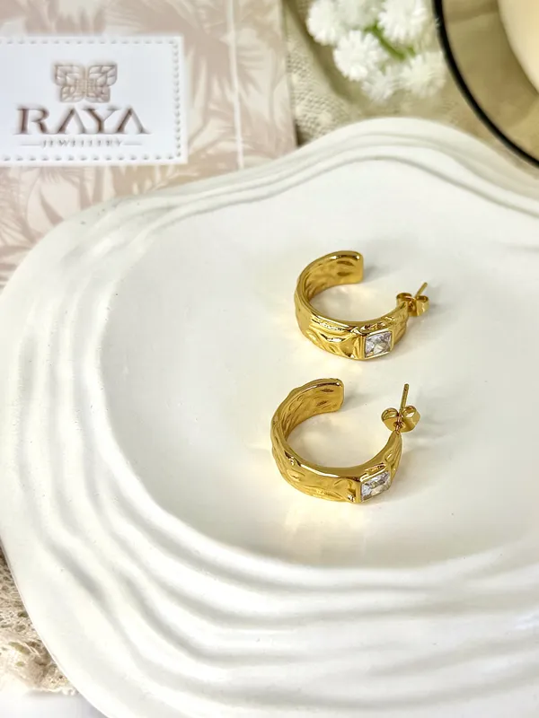 Sarah_Square_Cut_Zircon_Eched_Luxe_Hoop_Earrings