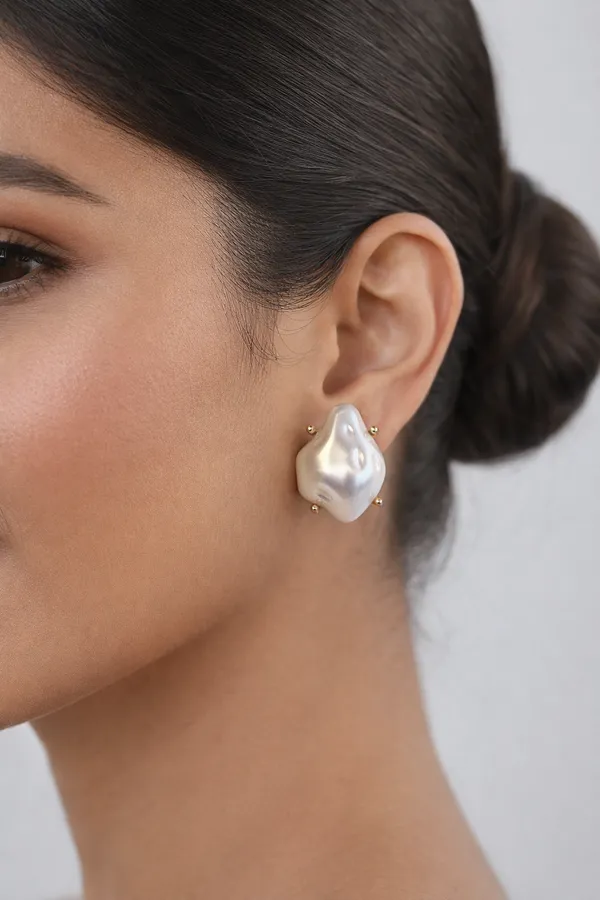 Asymmetrical_Cute_Pearl_Bugs_Stud_Earrings